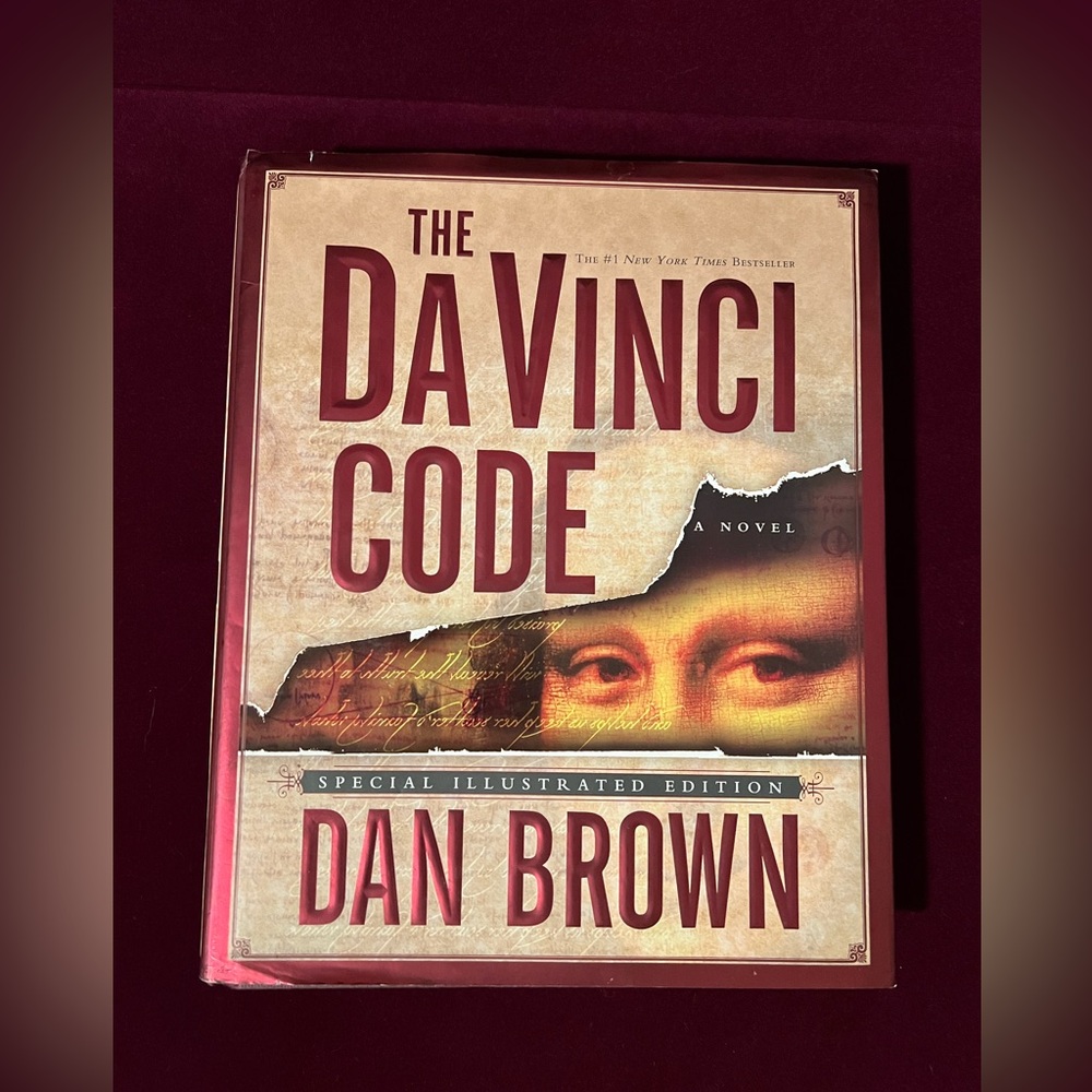 First Edition Dan Brown Da Vinci Code Hardcover Book